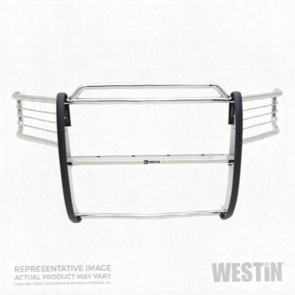 Westin Westin Sportsman 1-piece Grille Guard (stainless Steel) - 45-3800 45-3800 Grille Guards