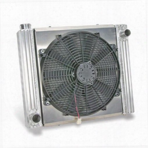 Flex-a-lite Flex-a-lite Flex-a-fit Radiator And Fan Package - 51118r 51118r Radiator Electric Fan Combination Kit