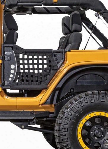 Body Armor 4x4 Body Armor Rear Gen Iii Trail Doors With Black Nylon Webbing - Jk-6140 Jk-6140 Door