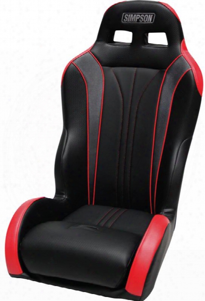 Simpson Racing Smipson Racing Vortex Front Seat - Red - 101-306 101-306 Utv Seats