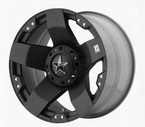 Xd Wheels Xd Wheels Xd775 Rockstar, 22x9.5 With 6 On 5.5 Bolt Pattern - Matte Black-xd77522960312 Xd77522960312 Xd Series Wheels
