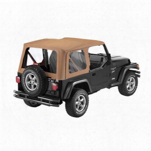Bestop Sailcloth Replace-a-top, No Door Skins 79122-37 Jeep Soft Tops