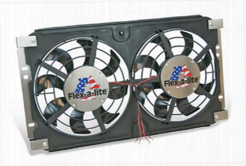 Flex-a-lite Flex-a-lite Lo-profile S-blade - 573 573 Electric Cooling Fan