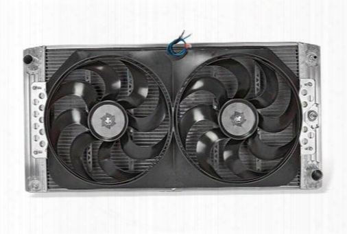 Flex-a-lite Flex-a-lite Radiator And Electric Fan Combination - 57291 57291 Radiator Electric Fan Combination Kit
