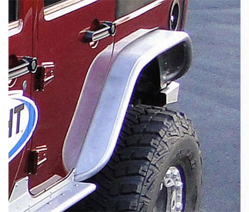 Genright Genright Rear Tube Flares (bare Steel) - Tfr-8020 Tfr-8020 Tube Fenders