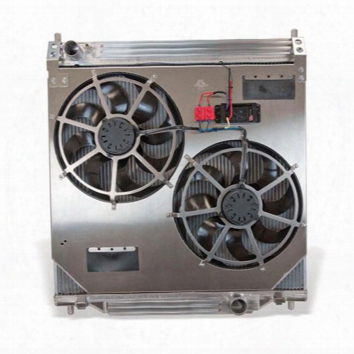 Flex-a-lite Flex-a-lite Direct-fit Flex-a-fit Radiator And Fan Package - 59274 59274 Radiator Electric Fan Combination Kit
