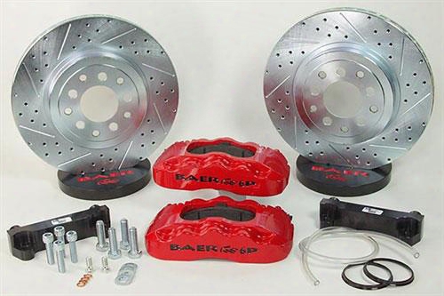 Baer Brakes Baer Brakes 13.5 Inch Front Pro Brake System With Red Calipers (red) - 4401000r 4401000r Disc Brake Conversion Kits