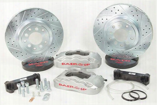 Baer Brakes Baer Brakes 13.5 Inch Front Pro Thicket System With Silver Calipers (silver) - 4401000s 4401000s Disc Brake Conversion Kits