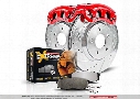 Power Stop Power Stop Z36 Extreme Performance Truck And Tow 1-Click Brake Kit w/Calipers - KC2798-36 KC2798-36 Disc Brake Calipers, Pads and Rotor Kit