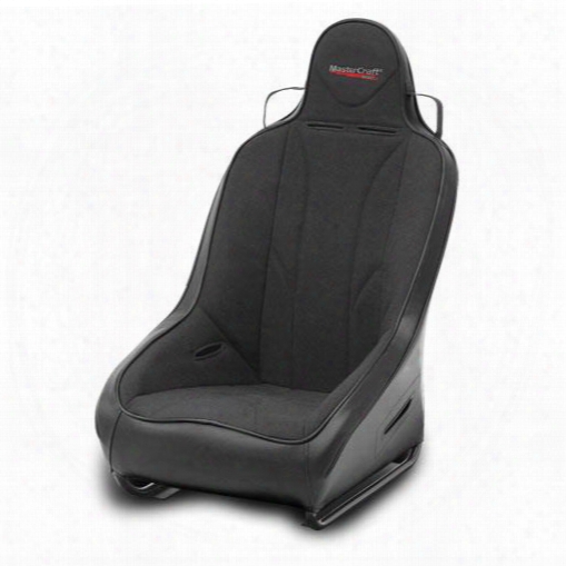 Mastercraft Safety Mastercraft Safety 2 Inch Wider Pro Seat With Fixed Headrest (black/black) - 561214 561214 Seats