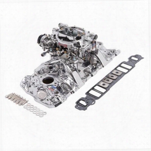 Edelbrock Edelbrock Single-quad Manifold And Carb Kit - 20234 20234 Intake Manifold/carb Kit