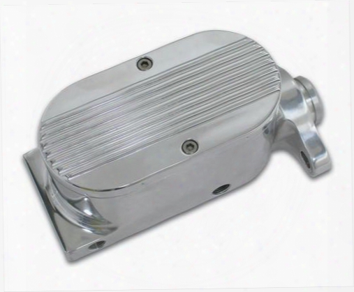 Stainless Steel Brakes Stainless Steel Brakes Billet Aluminum Dual Bowl Master Cylinder - A0468-2 A0468-2 Brake Master Cylinder