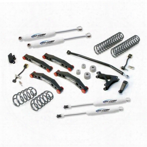 2002 Jeep Wrangler (tj) Pro Comp Suspension 4 Inch Stage Ii Lift Kit With Es3000 Shocks