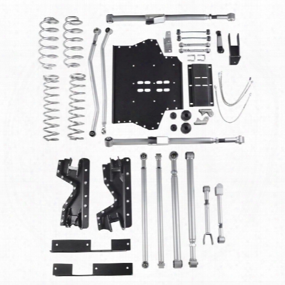 2002 Jeep Wrangler (tj) Rubicon Express 4.5 Inch Extreme-duty Long Arm Lift Kit With Rear Track Bar - No Shocks