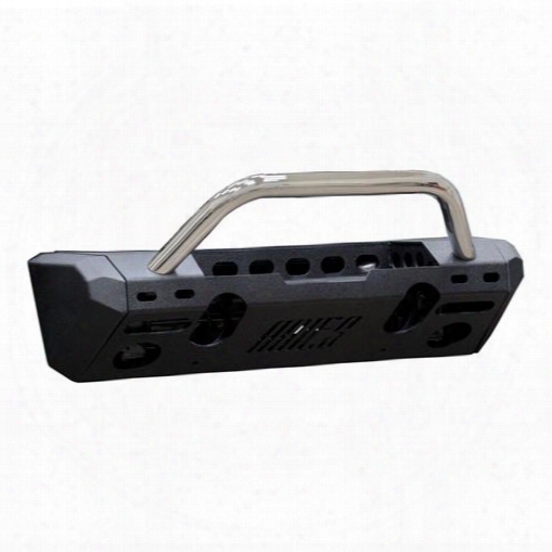 2010 Jeep Wrangler (jk) Aries Offroad Aries Offroad Modular Carbon Steel Front Bumper Violin  (black) - 2071034