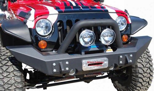 2010 Jeep Wrangler (jk) Off Camber Fabrications Full Width Front Bumper Package
