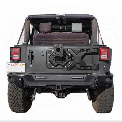 2010 Jeep Wrangler (jk) Smittybilt Pivot Heavy-duty Oversize Tire Carrier