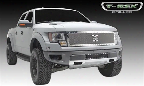 2013 Ford F-150 T-rex Grilles X-metal; Studded Mesh Grille