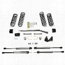 2010 JEEP WRANGLER (JK) Fabtech 3 Inch Sport II System with Dirt Logic 2.25 Non Resi Shocks