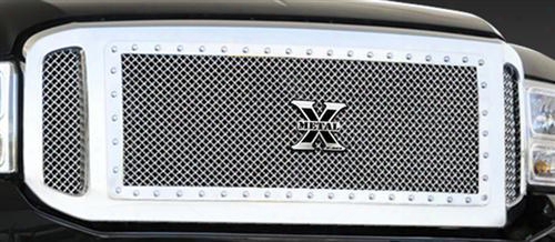 2003 Ford F-350 Super Duty T-rex Grilles X-metal; Mesh Grille