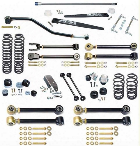 2004 Jeep  Wrangler (lj) Currie 4 Inch Johnny Joint Suspension Lift Kit With Antirock