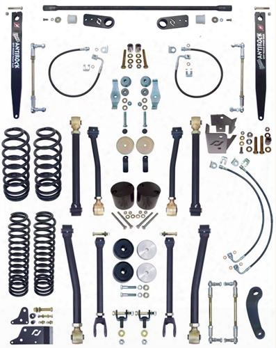 2010 Jeep Wrangler (jk) Currie 4 Inch Off Road Suspension Lift Kit With Antirock Rear Swayb Ar