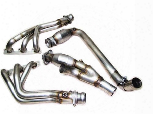 2010 Jeep Wrangler (jk) Ripp Superchargers Header With Catalytic Converters