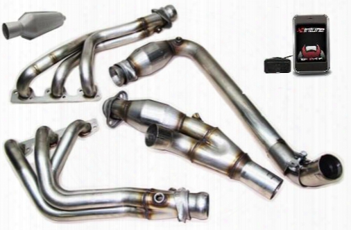 2010 Jeep Wrangler (jk) Ripp Superchargers Headers With Catalytic Converters And Hush Resonator And Diablosport I-1000 Tuner