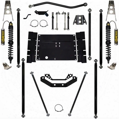 2003 Jeep Wrangler (tj) Rock Krawler 5.5 Inch Coil Over Off-road Pro Long Arm System With 12 Inch Stretch - Stage 2