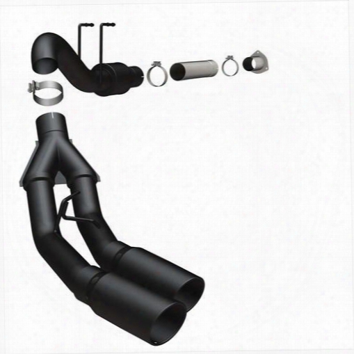 2013 Ford F-250 Super Duty Magnaflow Exhaust Black Series Filter-back Performance Exhaust System