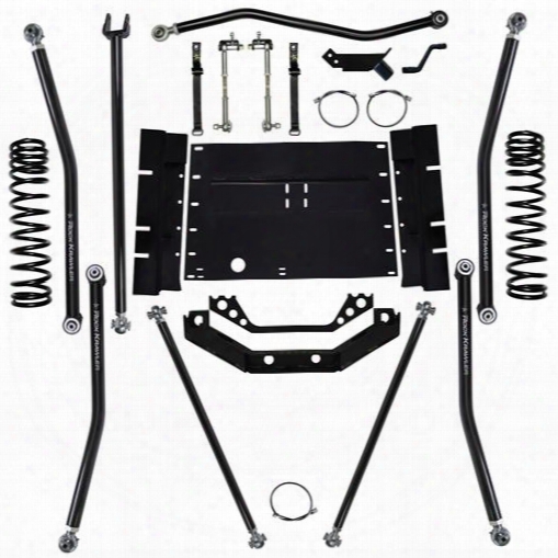 2003 Jeep Wrangler (tj) Rock Krawler 5.5 Inch X Factor Long Arm System With 12 Inch Stretch