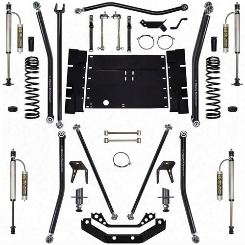 2003 Jeep Wrangler (tj) Rock Krawler 5.5 Inch X Factor Long Arm System With 8 Inch Stretch - Stage 2