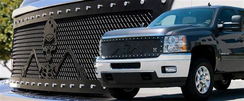 2011 Chevrolet Silverado 2500 Hd T-rex Grilles Urban Assault Grunt; Main Grille
