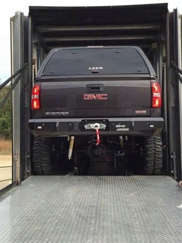 2015 Chevrolet Silverado 2500 Hd Road Armor Rear Stealth Winch Bumper In Satin Black