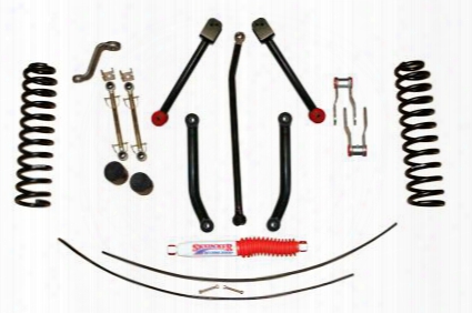 1996 Jeep Cherokee (xj) Skyjacker 4.5 Inch Suspension Lift Kit With M95 Shocks