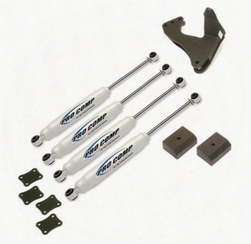 2005 Ford F-350 Super Duty Pro Comp Suspension 2 Inch Lift Kit With Es9000 Shocks