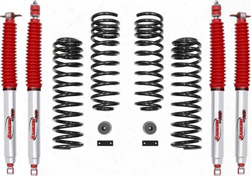 2010 Jeep Wrangler (jk) Rancho 2" Sport System With Rs9000xl Shocks