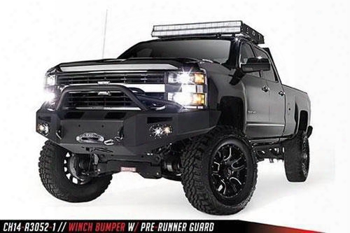2015 Chevrolet Silverado 2500 Hd Fab Fours Front Bumper With Pre-runner Guard And Sensor