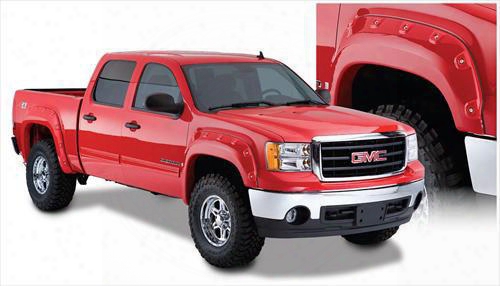 2008 Gmc Sierra 1500 Bushwacker Gmc Sierra Boss Pocket Style Fender Flare Set