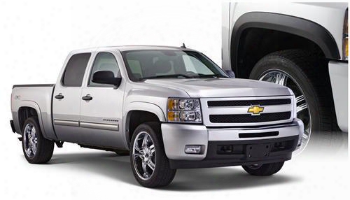 2010 Chevrolet Silverado 1500 Bushwacker Chevrolet Silverado Street Style Fender Flare Set