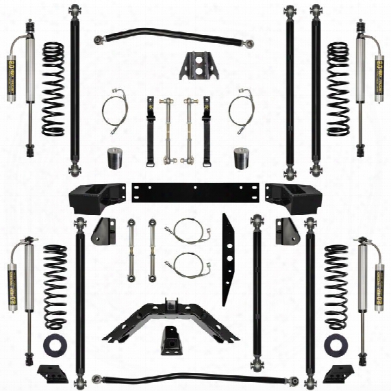 2010 Jeep Wrangler (jk) Rock Krawler 2.5" Stage-2 Off-road Pro Long Arm System With 3" Rear Stretch