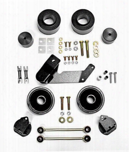 2010 Jeep Wrangler (jk) Rubicon Express 2.5 Inch Lift Kit With Mono-tube Shocks