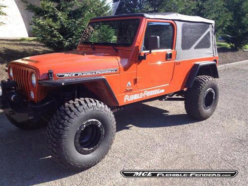 1997 Jeep Wrangler (tj) Mce Fenders Gen Ii Flexible Fender Flare Kit