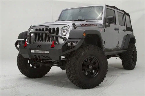 2010 Jeep Wrangler (jk) Fab Fours Vengeance Bumper With Pre-runner Guard