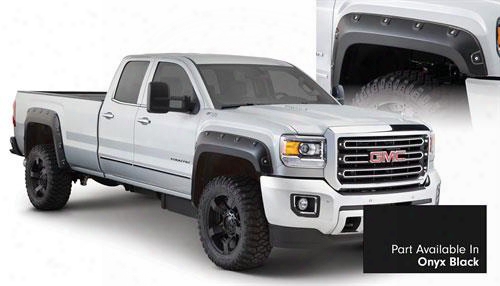 2015 Gmc Sierra 2500 Hd Bushwacker Gmc Sierra Boss Max Coverage Fender Flare Set In Onyx Black