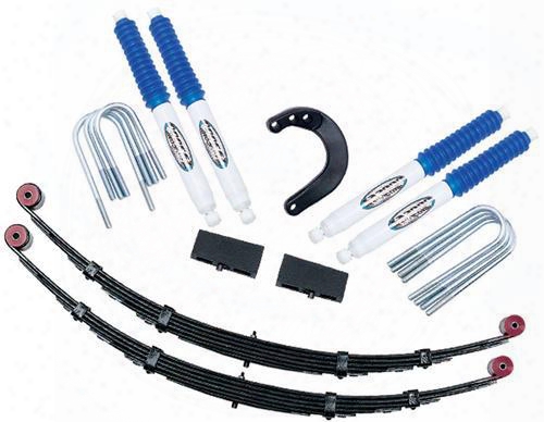 1986 Chevrolet K10 Pickup Pro Comp Suspension 4 Inch Stage I Lift Kit With Es3000 Shocks