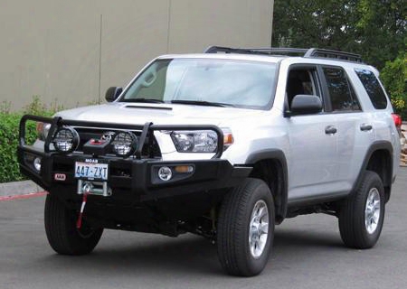 2010 Toyota 4runner Arb 4x4 Accessories Black Toyota 4 Runner Deluxe Bull Bar Winch Mount Bumper