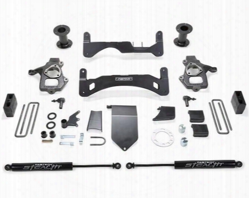 2014 Chevrolet Silverado 1500 Fabtech 6 Inch Basic Lift Kit Gen Ii W/ Rear Stealth Shocks