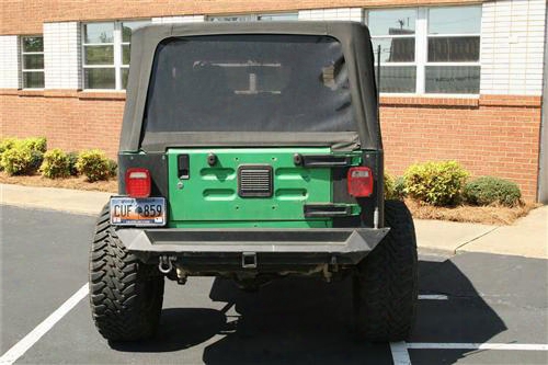 2002 Jeep Wrangler (tj) Fab Fours Heavy Duty Bumper With No Tire Carrier