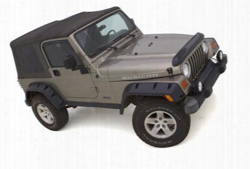 2002 Jeep Wrangler (tj) Lund Elite Series Rx-rivet Style Fender Flare Set